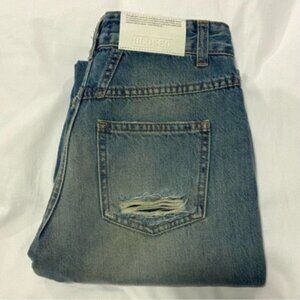 Closed A Better Blue X-Pose Distressed/Ripped Jeans. Size 24.